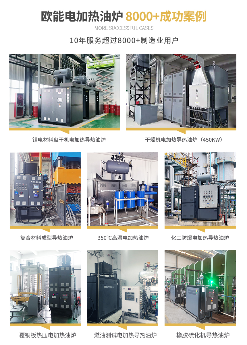 電熱有機熱載體爐案例